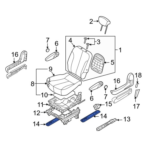 Seat Track Cover