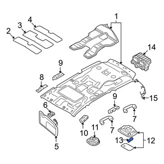 Hyundai OE - Dome Light Bulb