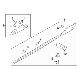 Hyundai OE - Pillars, Rocker & Floor - Exterior Trim