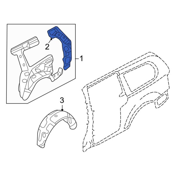 Quarter Panel Reinforcement