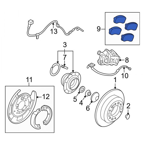 Disc Brake Pad Set