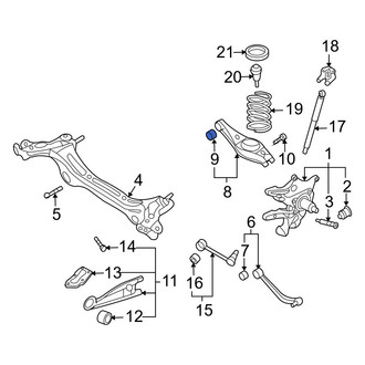 Hyundai OE - Rear Lower Inner Suspension Control Arm Bushing