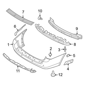 Hyundai OE - Rear Bumper - Bumper & Components