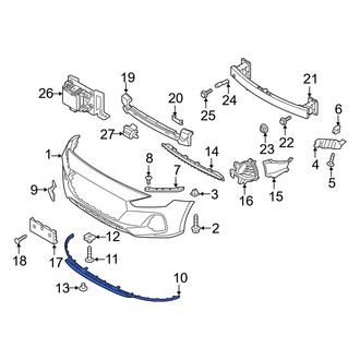 Hyundai OE - Front Valance Panel