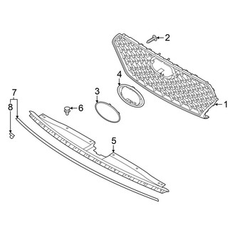 Hyundai OE - Front Bumper & Grille - Grille & Components (N Line)