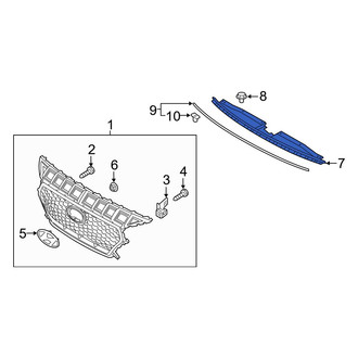 Hyundai OE - Front Radiator Support Access Cover