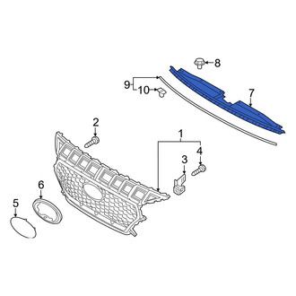 Hyundai OE - Front Radiator Support Access Cover