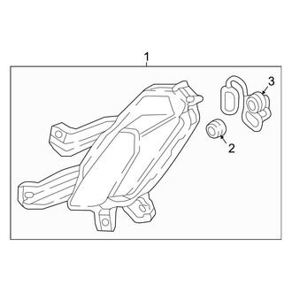 Hyundai OE - Front Lamps - Daytime Running Lamp Components (Base)