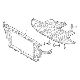 Hyundai OE - Radiator Support