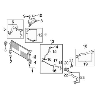 Hyundai OE - Cooling - Radiator & Components