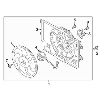 Hyundai OE - Cooling Fan