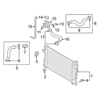 Hyundai OE - Cooling - Radiator & Components