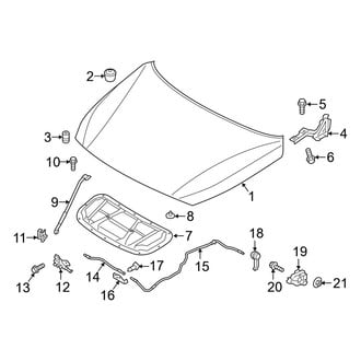Hyundai OE - Hood & Components