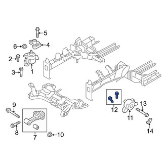 Hyundai OE - Manual Transmission Mount Bolt