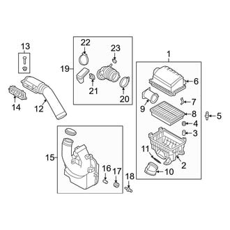Hyundai OE - Engine / Transaxle - Air Intake