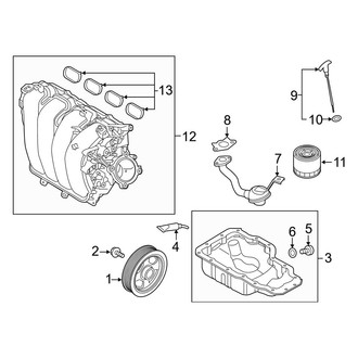 Hyundai OE - Engine / Transaxle - Engine Parts