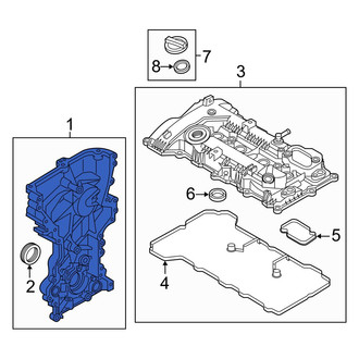 Hyundai OE - Engine Timing Cover