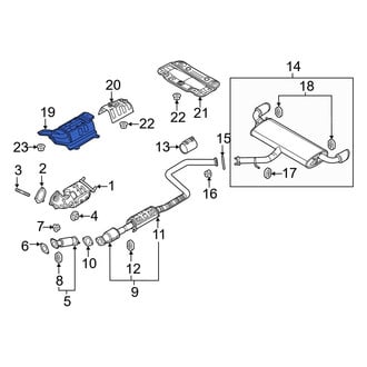 Hyundai OE - Front Floor Pan Heat Shield