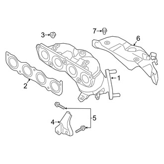 Hyundai OE - Exhaust System - Exhaust Manifold