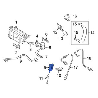 Hyundai OE - Vapor Canister Vent Solenoid