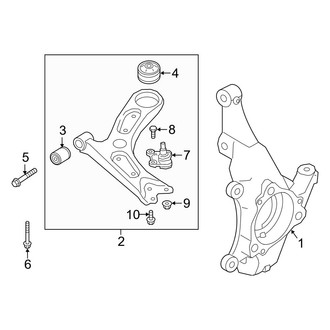 Hyundai OE - Front Suspension - Suspension Components (Base / Sport)