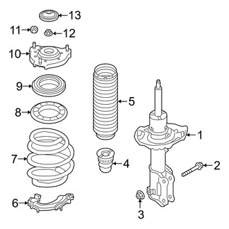 Hyundai OE - Front Suspension - Struts & Components