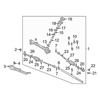 Hyundai OE - Steering Gear & Linkage