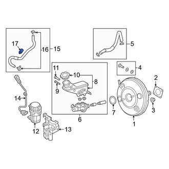 Hyundai OE - Power Brake Booster Check Valve