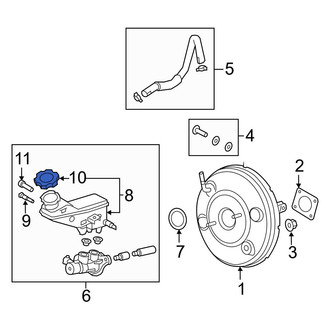 Hyundai OE - Brake Master Cylinder Reservoir Cap