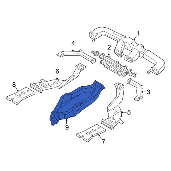 Instrument Panel Air Duct