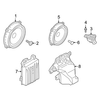 Hyundai OE - Instrument Panel - Sound System (Speakers)
