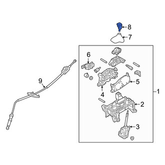 Hyundai OE - Automatic Transmission Shift Lever Knob
