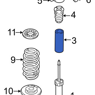 Hyundai OE - Rear Suspension Shock Absorber Bellows