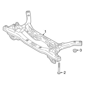 Hyundai OE - Rear Suspension - Suspension Mounting (With Multilink Suspension)