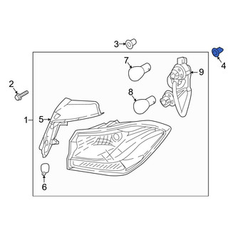 Hyundai OE - Tail Light Clip