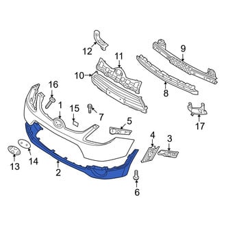 Hyundai OE - Front Lower Bumper Cover