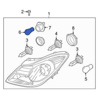 Hyundai OE - Front Headlight Bulb