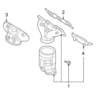 Hyundai OE - Exhaust System - Manifold (GLS / Limited)