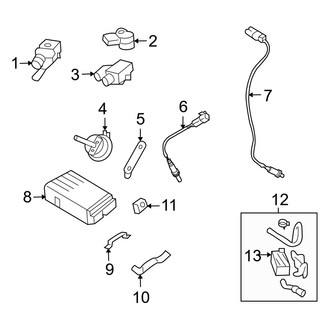 Hyundai OE - Emission System - Emission Components (GLS / Limited)