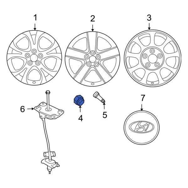 Wheel Lug Nut