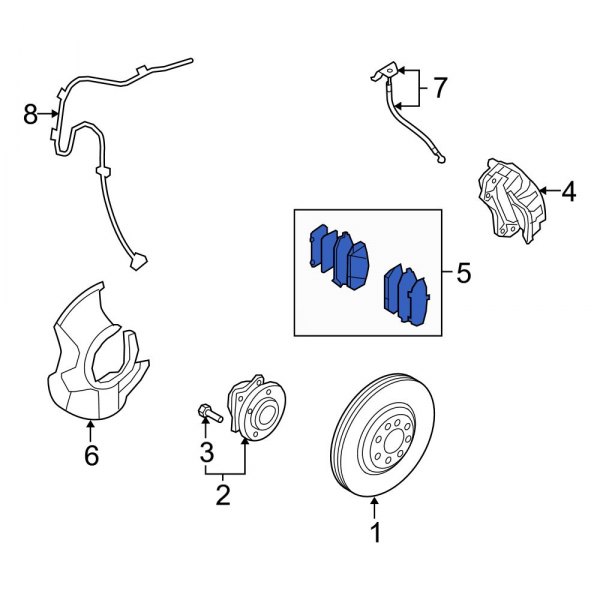 Disc Brake Pad Set