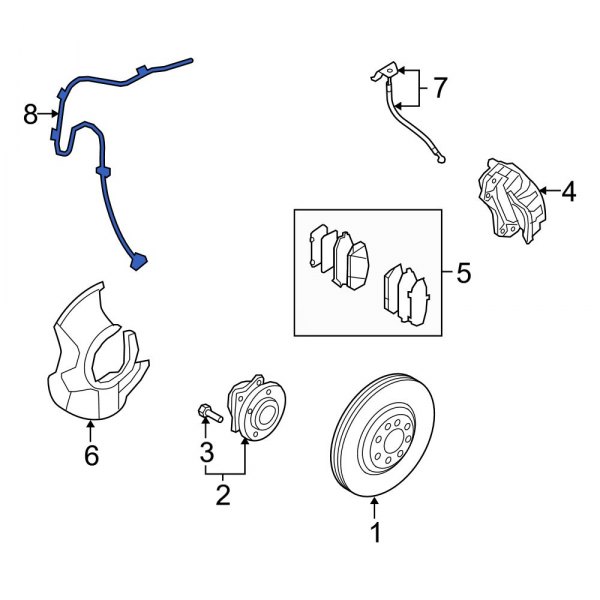 ABS Wheel Speed Sensor