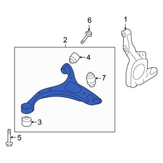 Hyundai OE - Front Left Suspension Control Arm