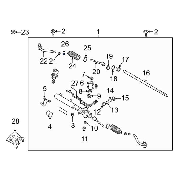 Rack and Pinion Bellows Clamp