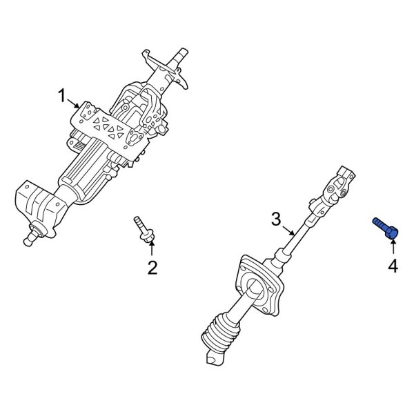 Steering Shaft Bolt