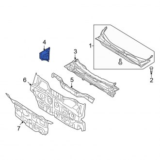 Hyundai Veracruz Cowl Panels & Parts | Vent Grills — CARiD.com