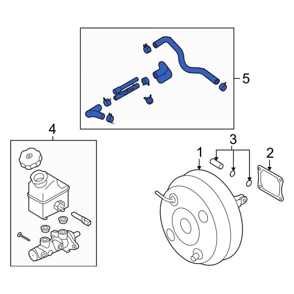 Brake Vacuum Hose