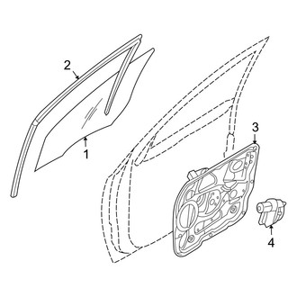 Hyundai OE - Front Door - Glass & Hardware