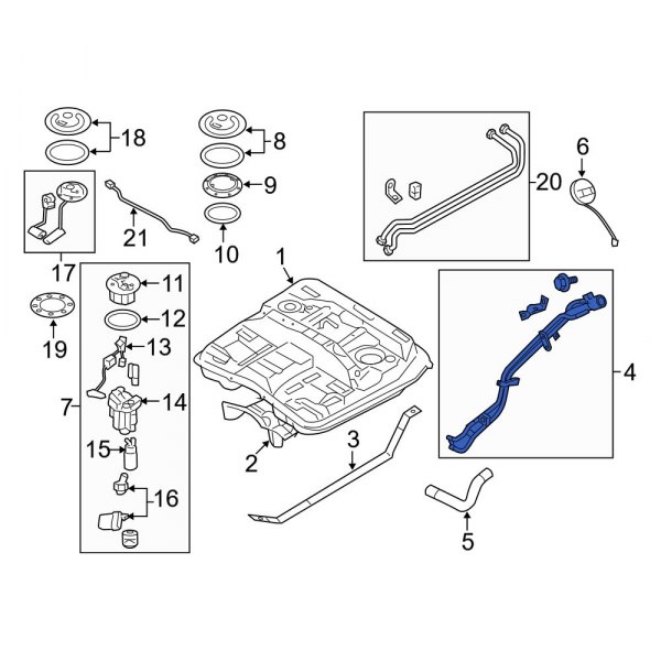 Fuel Filler Neck