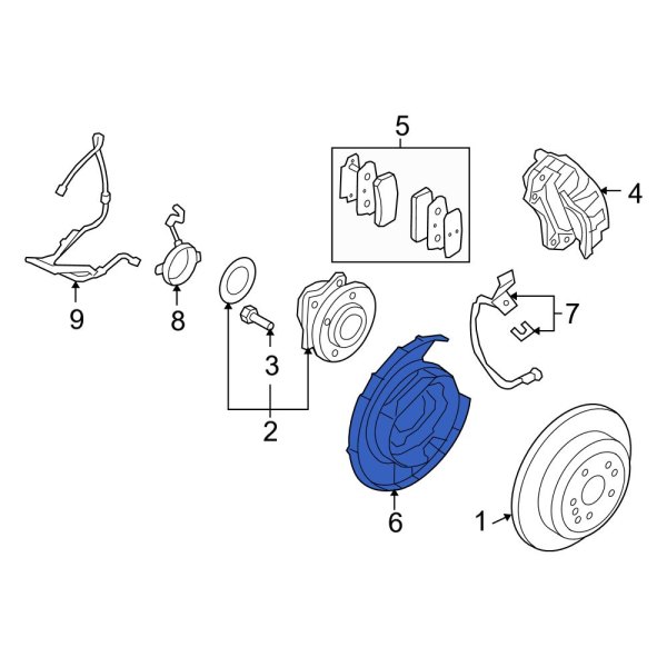 Brake Backing Plate